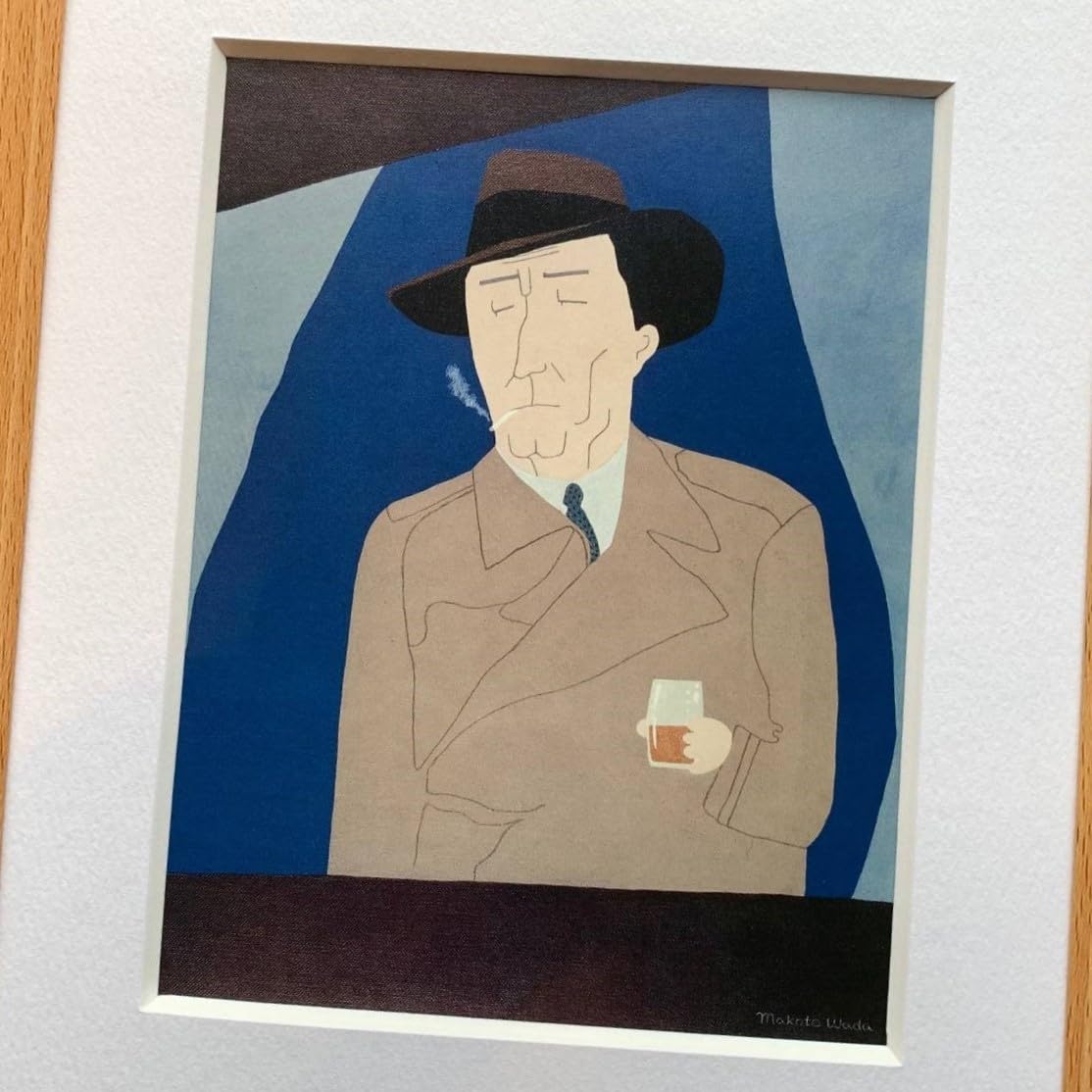 PK額装品 和田誠 映画 ブルースブラザーズ A3額入 ポスター風 イラスト PK額装品 和田誠 映画 ブルースブラザーズ A3額入 ポスター風 イラスト